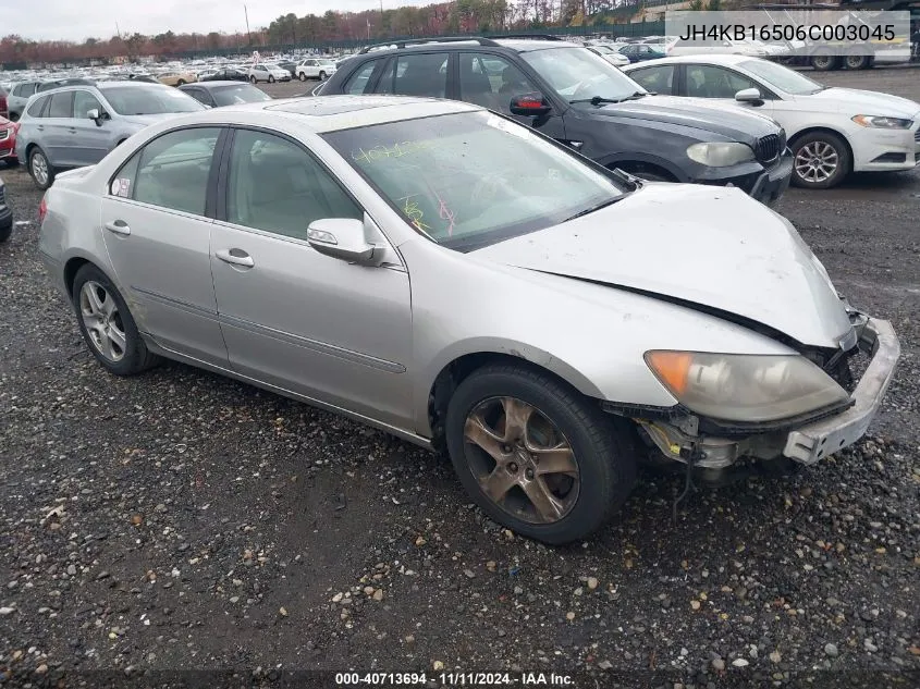 JH4KB16506C003045 2006 Acura Rl 3.5