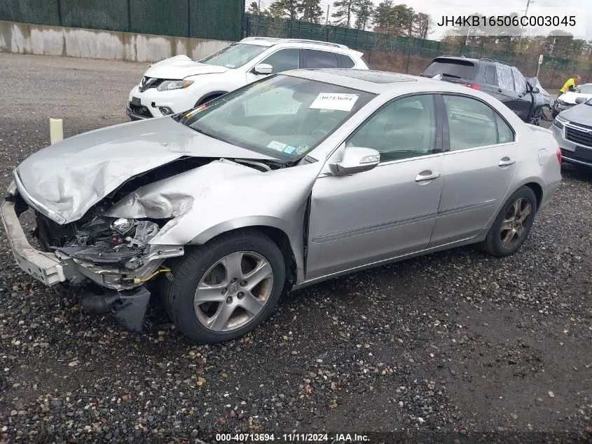 JH4KB16506C003045 2006 Acura Rl 3.5