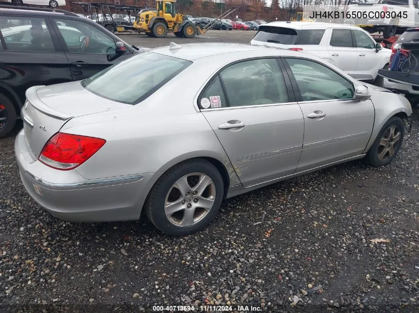 JH4KB16506C003045 2006 Acura Rl 3.5