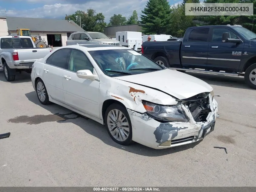 JH4KB2F55BC000433 2011 Acura Rl 3.7