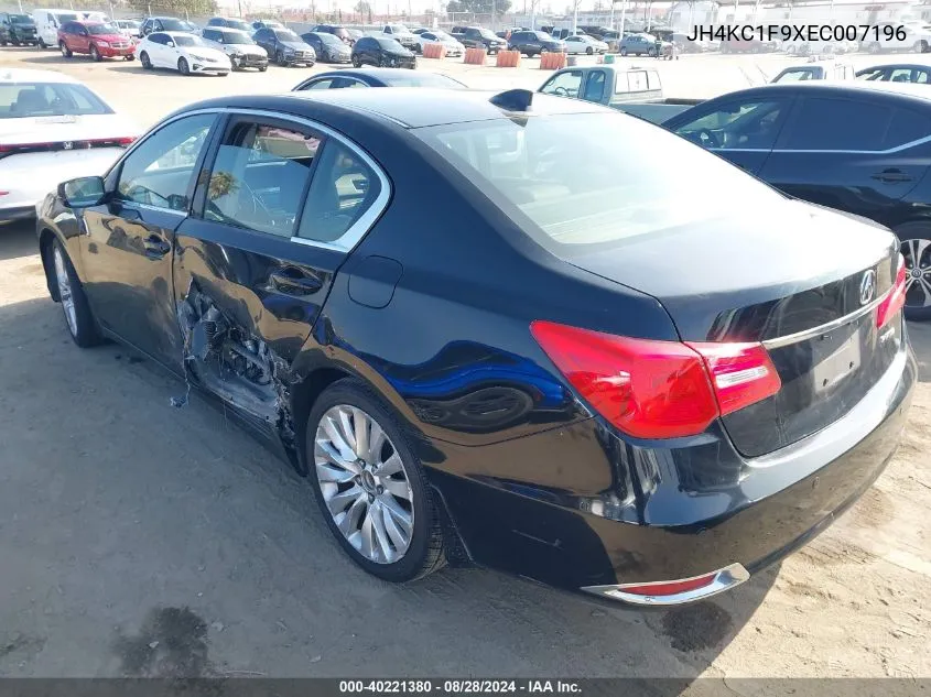 2014 Acura Rlx VIN: JH4KC1F9XEC007196 Lot: 40221380