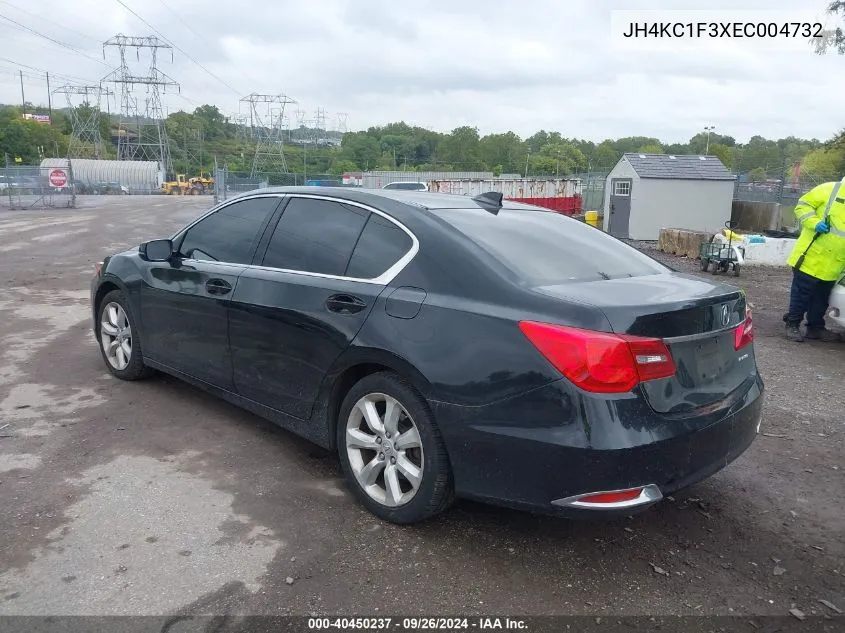 2014 Acura Rlx VIN: JH4KC1F3XEC004732 Lot: 40450237