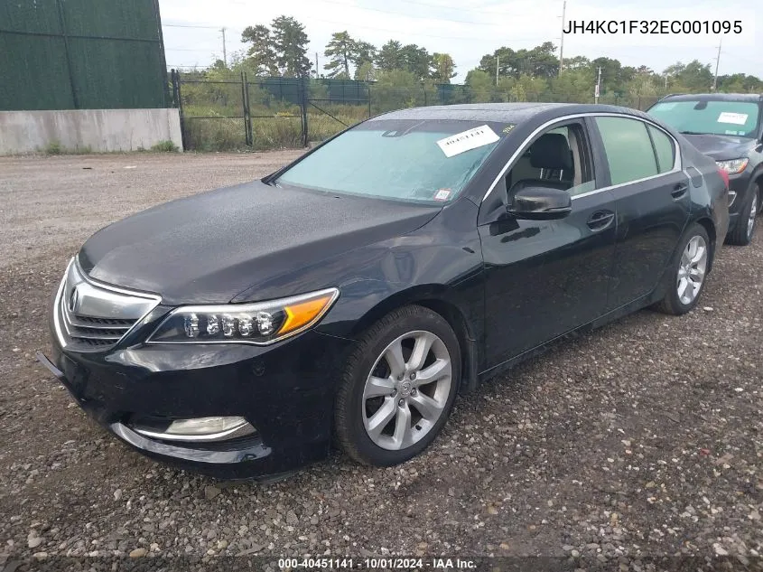 2014 Acura Rlx VIN: JH4KC1F32EC001095 Lot: 40451141