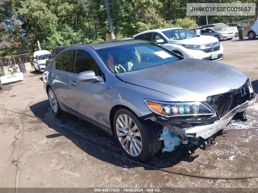 2014 Acura Rlx VIN: JH4KC1F53EC005657 Lot: 40517028