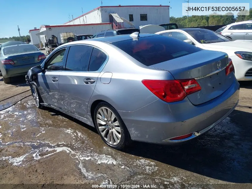 2014 Acura Rlx VIN: JH4KC1F53EC005657 Lot: 40517028