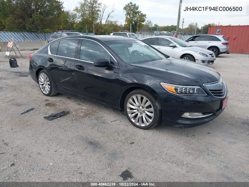 2014 Acura Rlx VIN: JH4KC1F94EC006500 Lot: 40662239