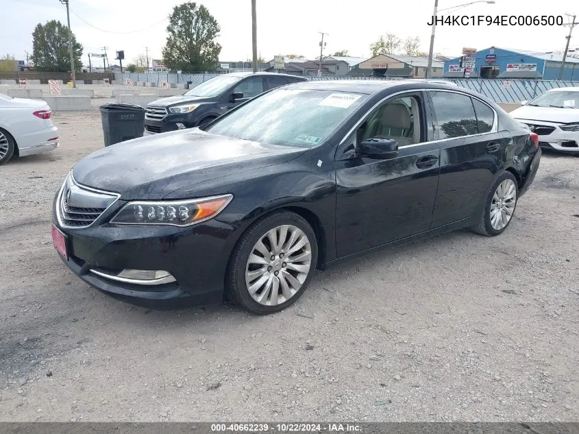 2014 Acura Rlx VIN: JH4KC1F94EC006500 Lot: 40662239