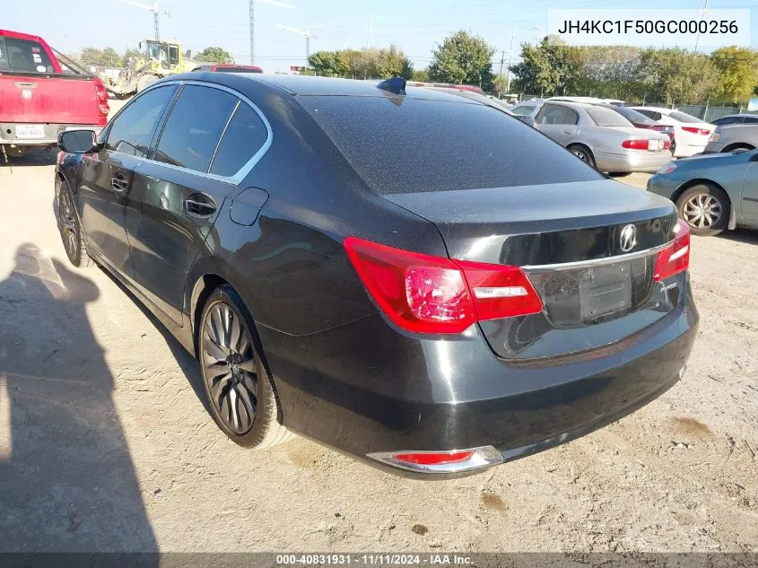 2016 Acura Rlx Technology Package VIN: JH4KC1F50GC000256 Lot: 40831931