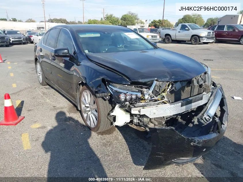 2017 Acura Rlx Sport Hybrid Base W/Advance Package VIN: JH4KC2F96HC000174 Lot: 40839879