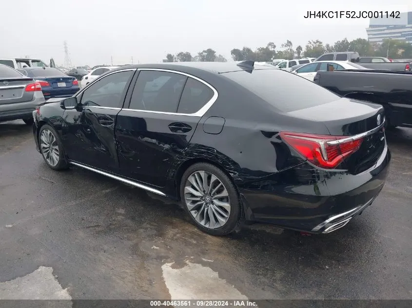 2018 Acura Rlx VIN: JH4KC1F52JC001142 Lot: 40463561