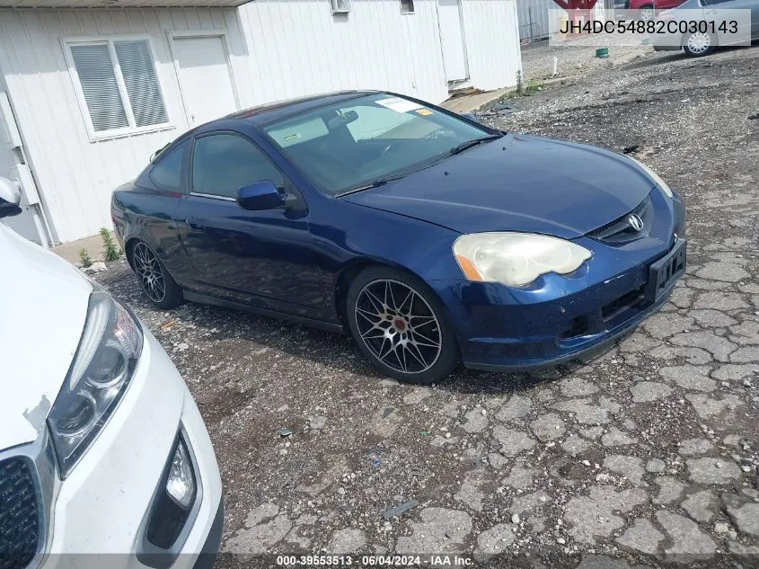 JH4DC54882C030143 2002 Acura Rsx