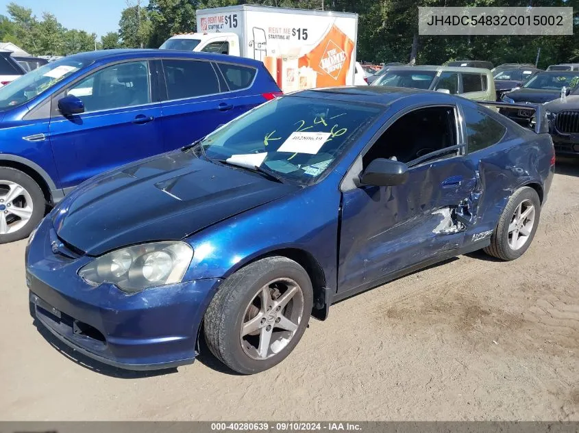 JH4DC54832C015002 2002 Acura Rsx