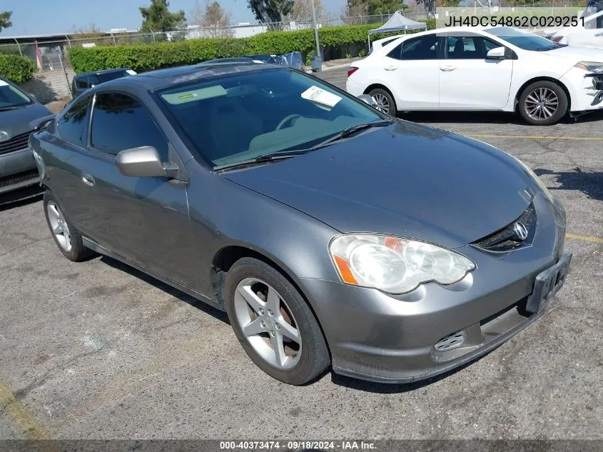 JH4DC54862C029251 2002 Acura Rsx