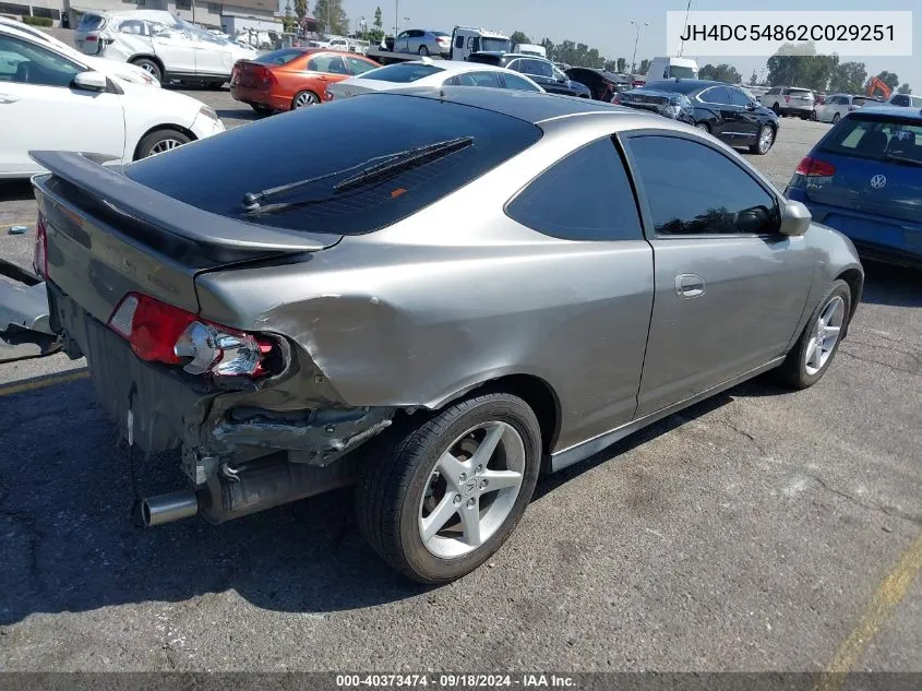 JH4DC54862C029251 2002 Acura Rsx