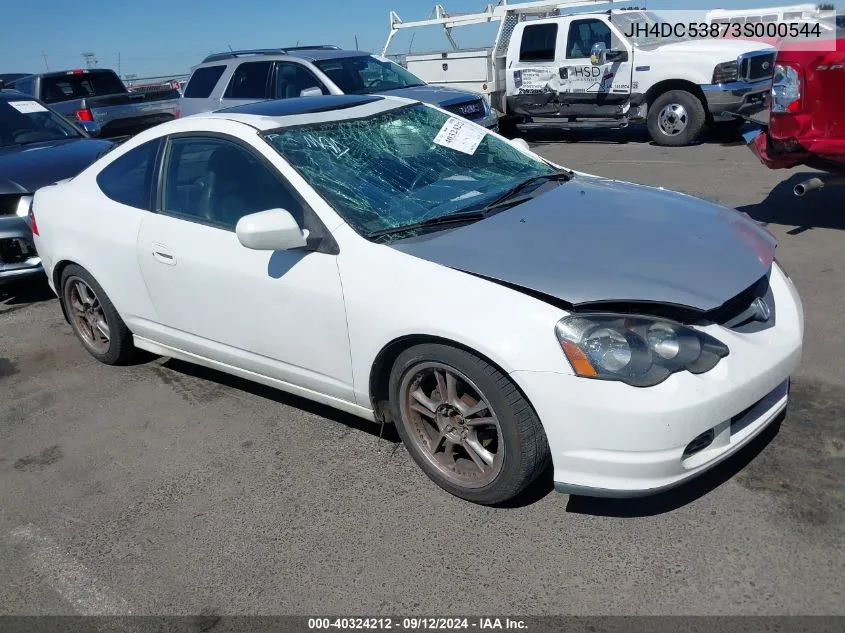 JH4DC53873S000544 2003 Acura Rsx