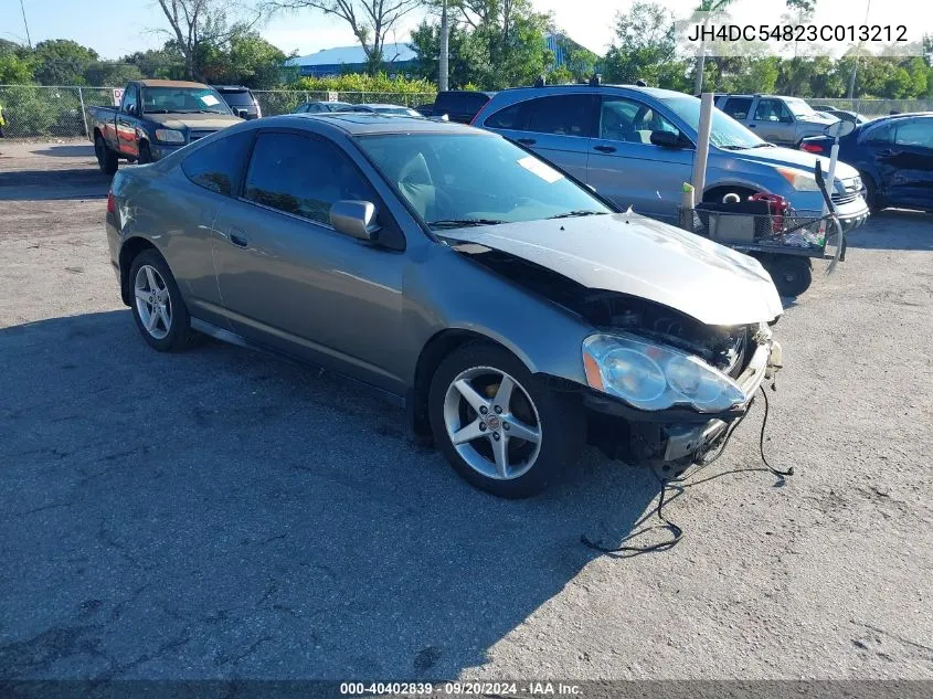 2003 Acura Rsx VIN: JH4DC54823C013212 Lot: 40402839