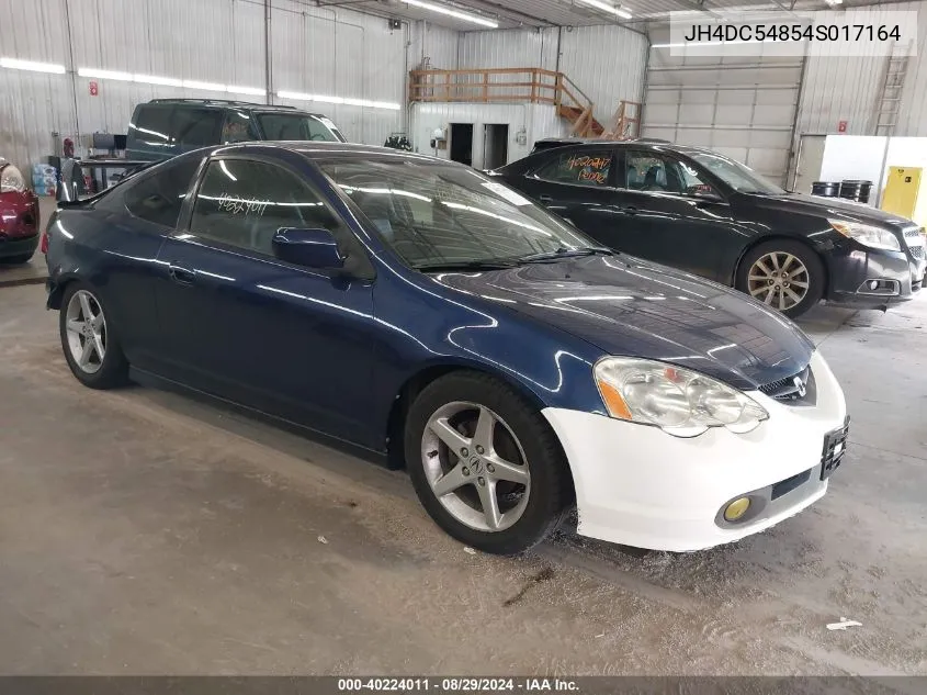 2004 Acura Rsx VIN: JH4DC54854S017164 Lot: 40224011