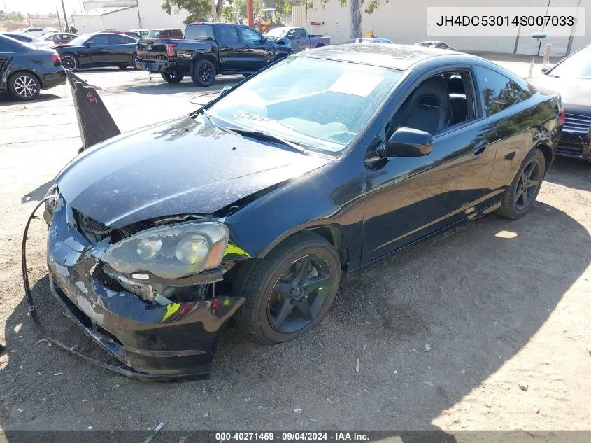 2004 Acura Rsx Type S VIN: JH4DC53014S007033 Lot: 40271459