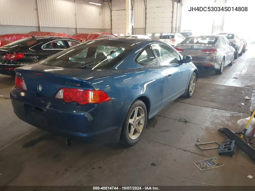 2004 Acura Rsx Type S VIN: JH4DC53034S014808 Lot: 40514744