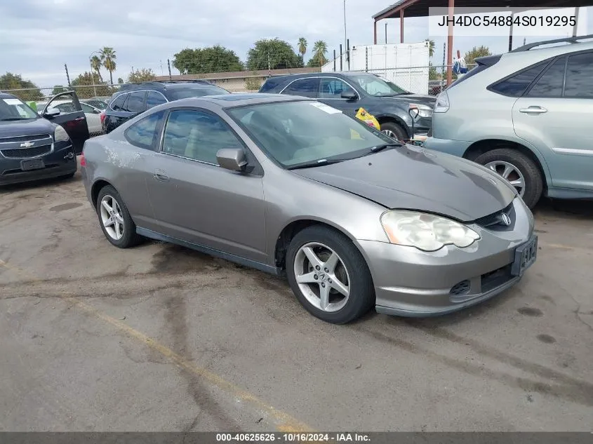 2004 Acura Rsx VIN: JH4DC54884S019295 Lot: 40625626