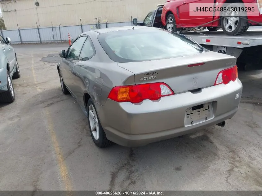 2004 Acura Rsx VIN: JH4DC54884S019295 Lot: 40625626