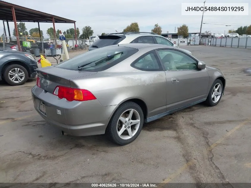 2004 Acura Rsx VIN: JH4DC54884S019295 Lot: 40625626