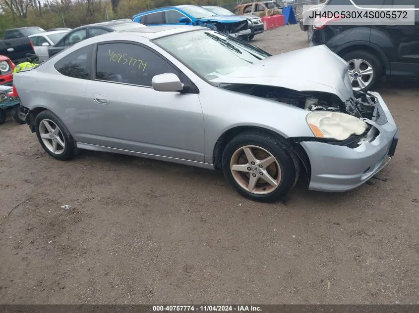 2004 Acura Rsx Type-S VIN: JH4DC530X4S005572 Lot: 40757774