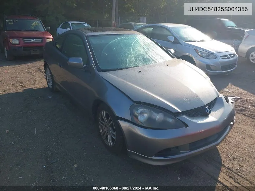 JH4DC54825S004356 2005 Acura Rsx