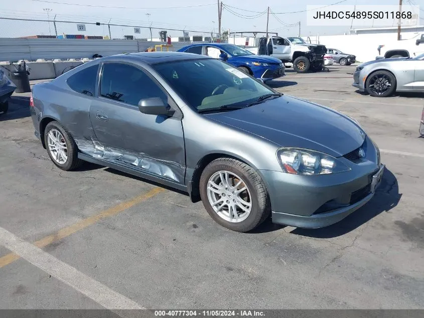 2005 Acura Rsx VIN: JH4DC54895S011868 Lot: 40777304