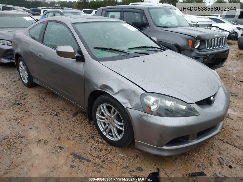 JH4DC53855S002344 2005 Acura Rsx