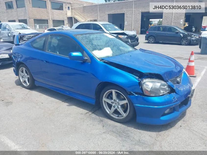 2006 Acura Rsx Type S VIN: JH4DC53036S013810 Lot: 39710000