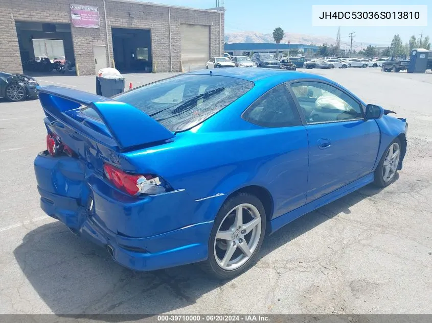 2006 Acura Rsx Type S VIN: JH4DC53036S013810 Lot: 39710000