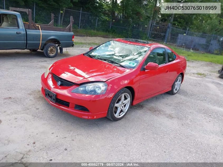 JH4DC53076S018959 2006 Acura Rsx Type-S