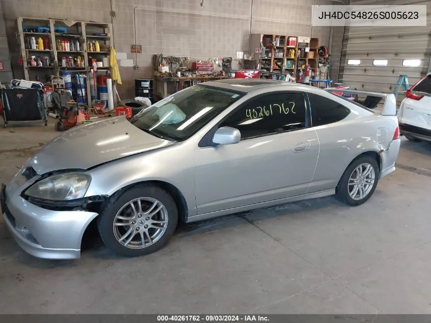 JH4DC54826S005623 2006 Acura Rsx