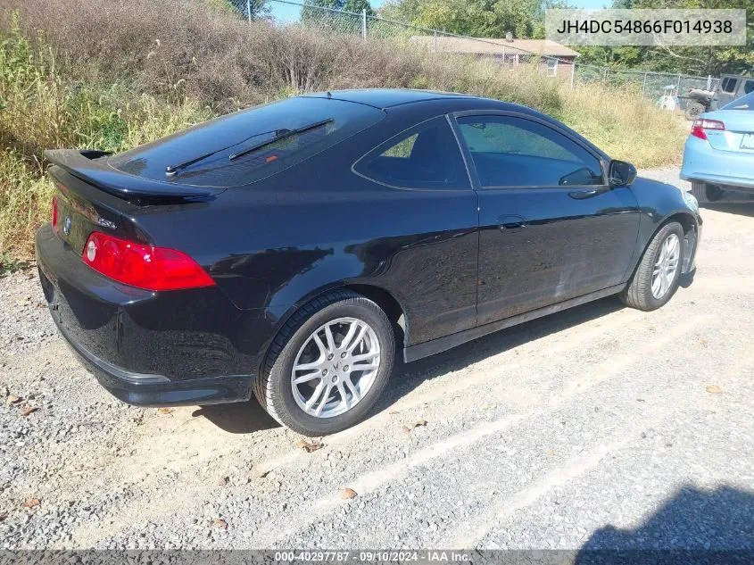 2006 Acura Rsx VIN: JH4DC54866F014938 Lot: 40297787