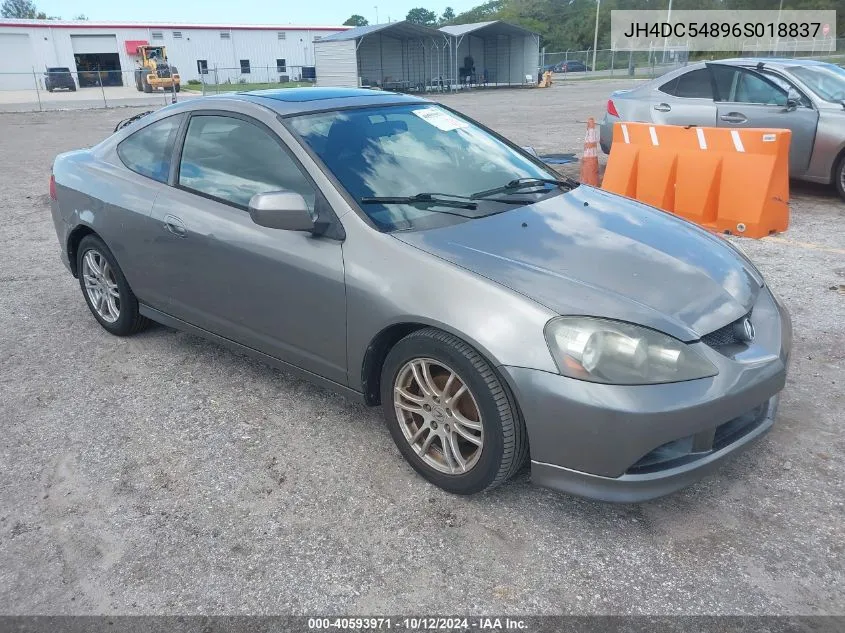 JH4DC54896S018837 2006 Acura Rsx