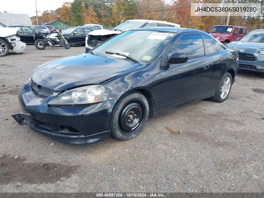 JH4DC53806S019280 2006 Acura Rsx