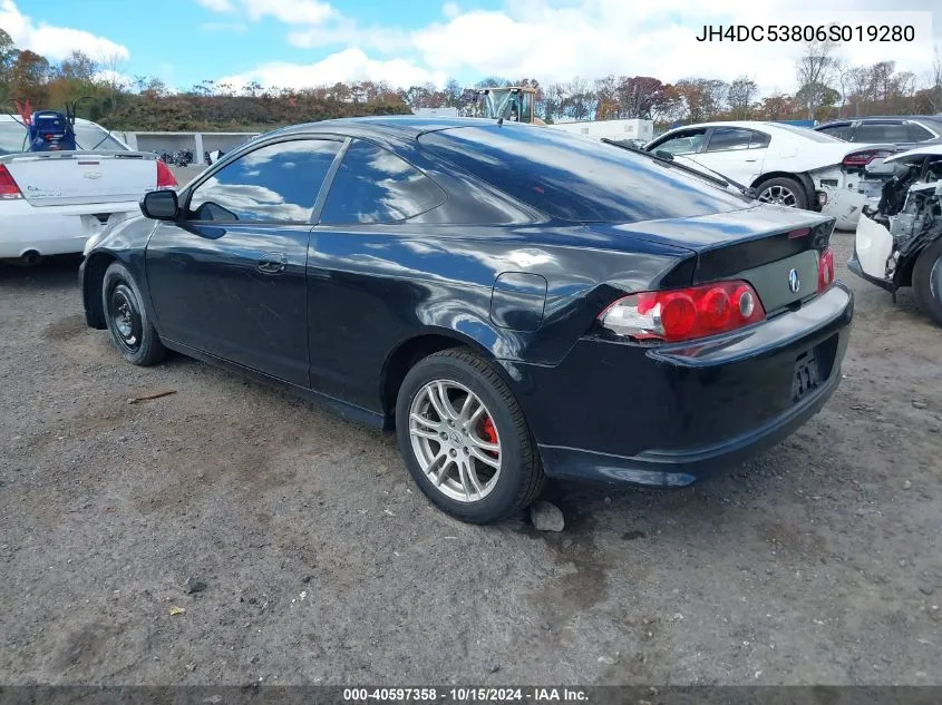 JH4DC53806S019280 2006 Acura Rsx