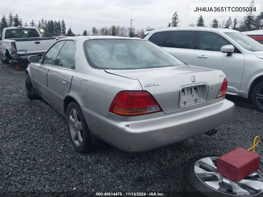 1996 Acura 3.2Tl VIN: JH4UA3651TC005034 Lot: 40814475