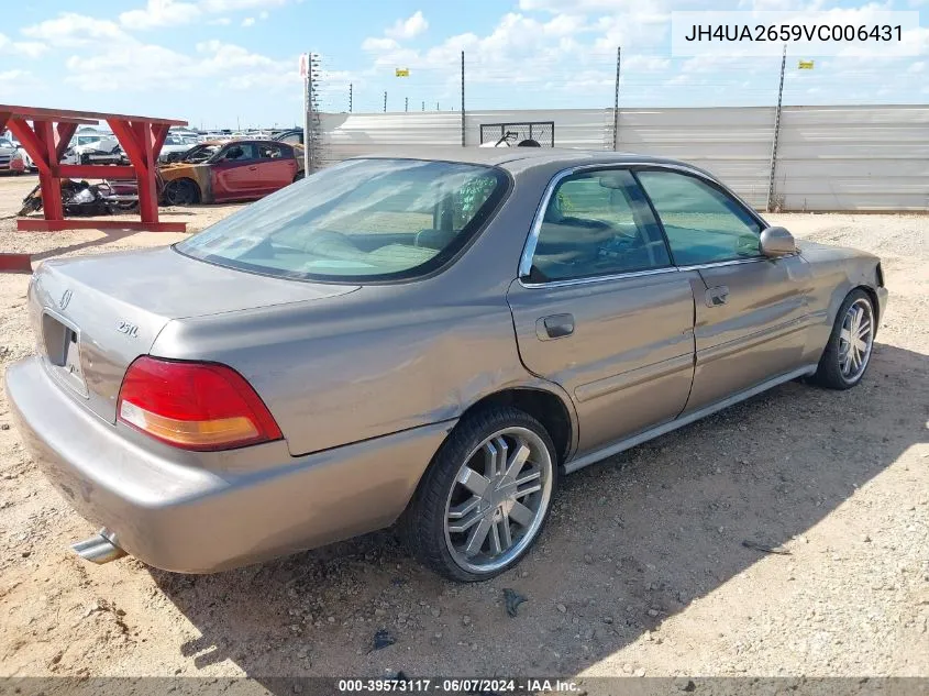 1997 Acura Tl 2.5 VIN: JH4UA2659VC006431 Lot: 39573117