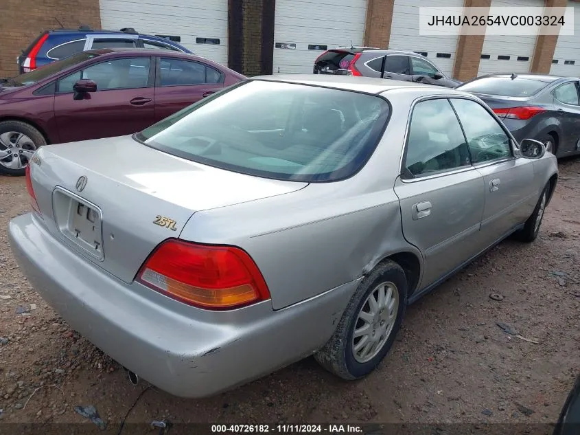 1997 Acura 2.5Tl VIN: JH4UA2654VC003324 Lot: 40726182