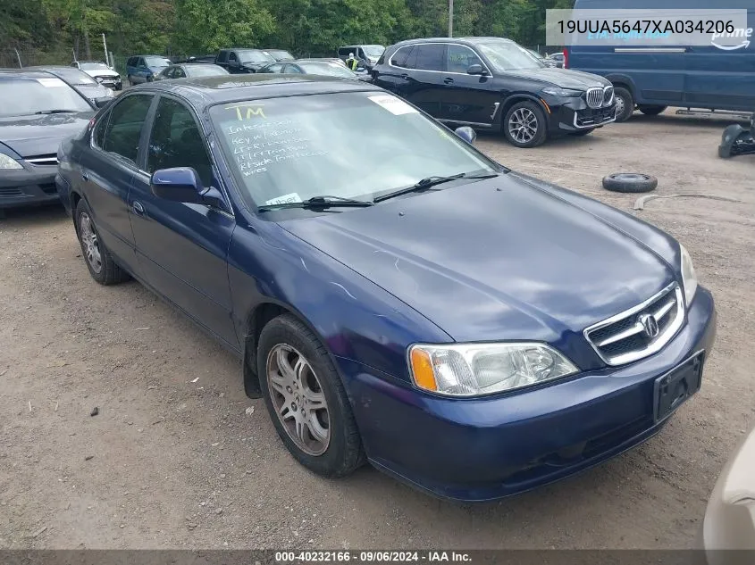 19UUA5647XA034206 1999 Acura Tl 3.2