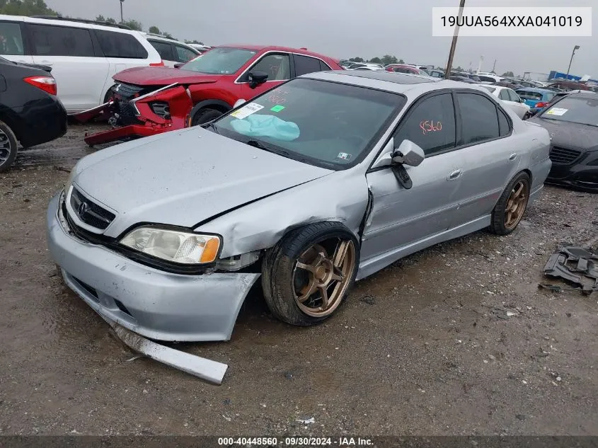 1999 Acura Tl VIN: 19UUA564XXA041019 Lot: 40448560