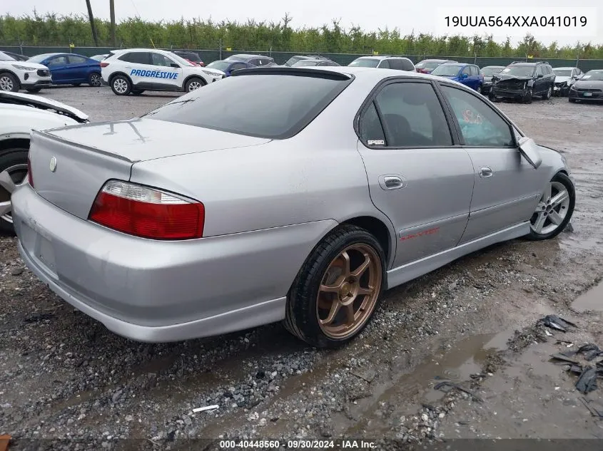 1999 Acura Tl VIN: 19UUA564XXA041019 Lot: 40448560