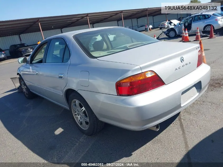 1999 Acura Tl 3.2 VIN: 19UUA5648XA048132 Lot: 40463353