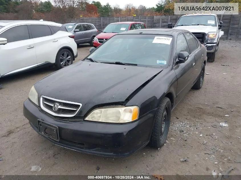 1999 Acura Tl 3.2 VIN: 19UUA5642XA007821 Lot: 40697934