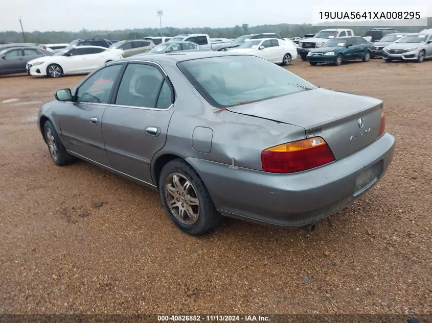 1999 Acura Tl 3.2 VIN: 19UUA5641XA008295 Lot: 40826852