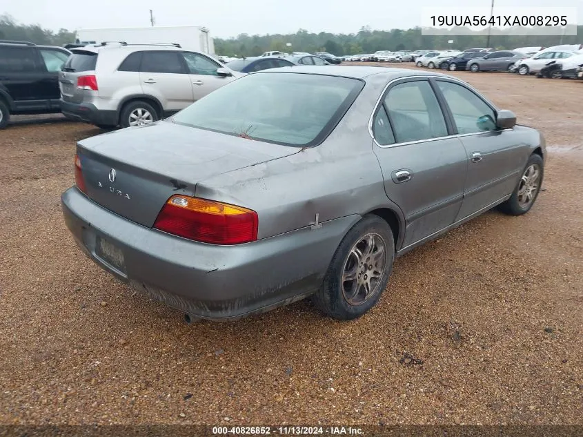 1999 Acura Tl 3.2 VIN: 19UUA5641XA008295 Lot: 40826852