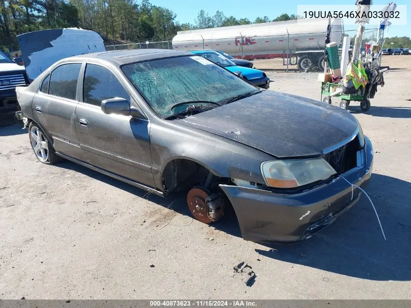 1999 Acura Tl 3.2 VIN: 19UUA5646XA033032 Lot: 40873623