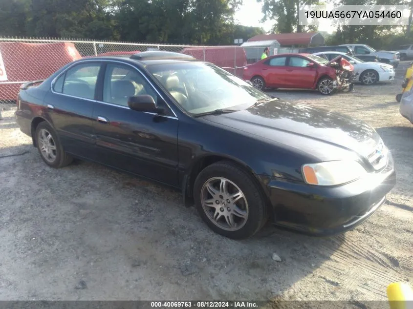 2000 Acura Tl 3.2 VIN: 19UUA5667YA054460 Lot: 40069763